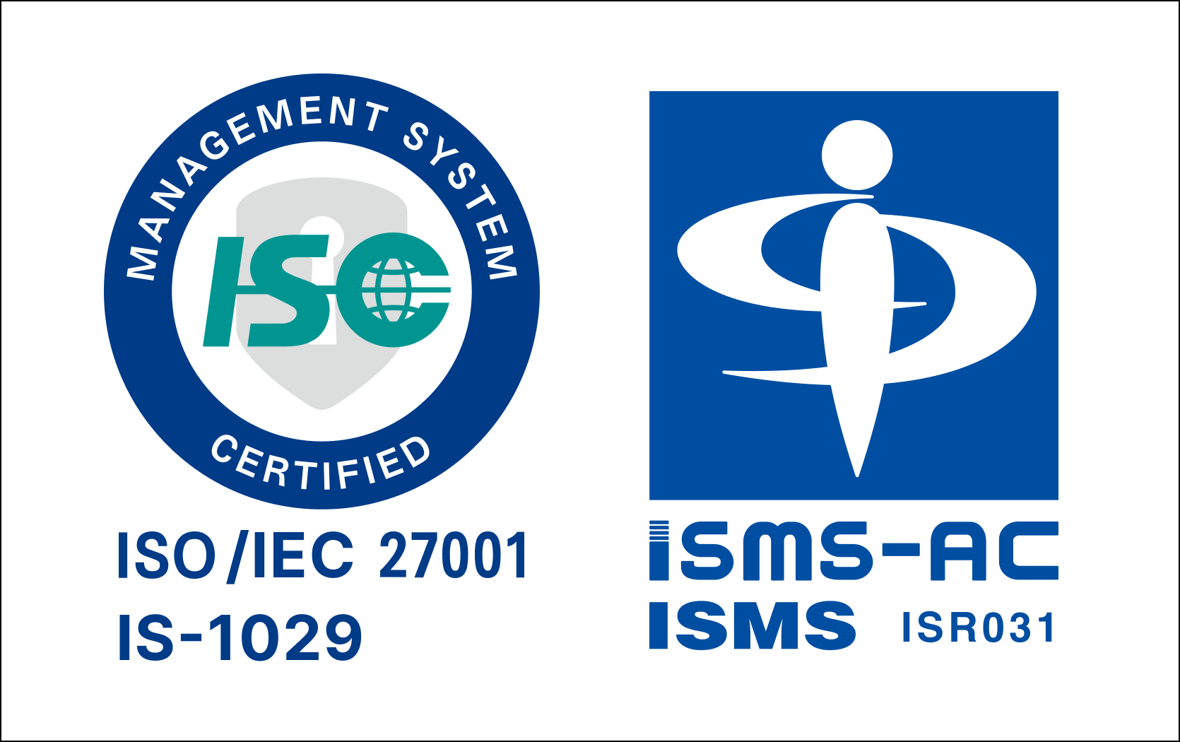 ISO／IEC27001 IS-1029 isms-AC ISMS ISR031