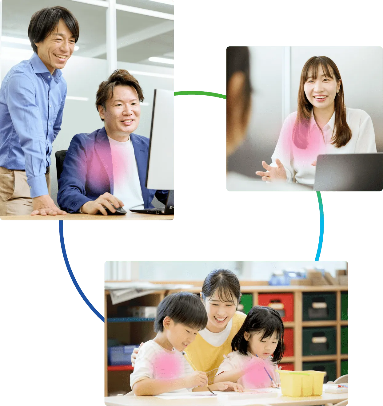 自分らしく働く人たち